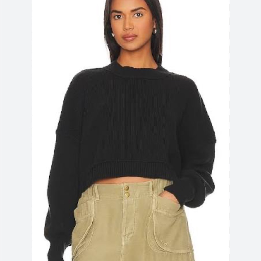 Free People Easy Street Crop sweater